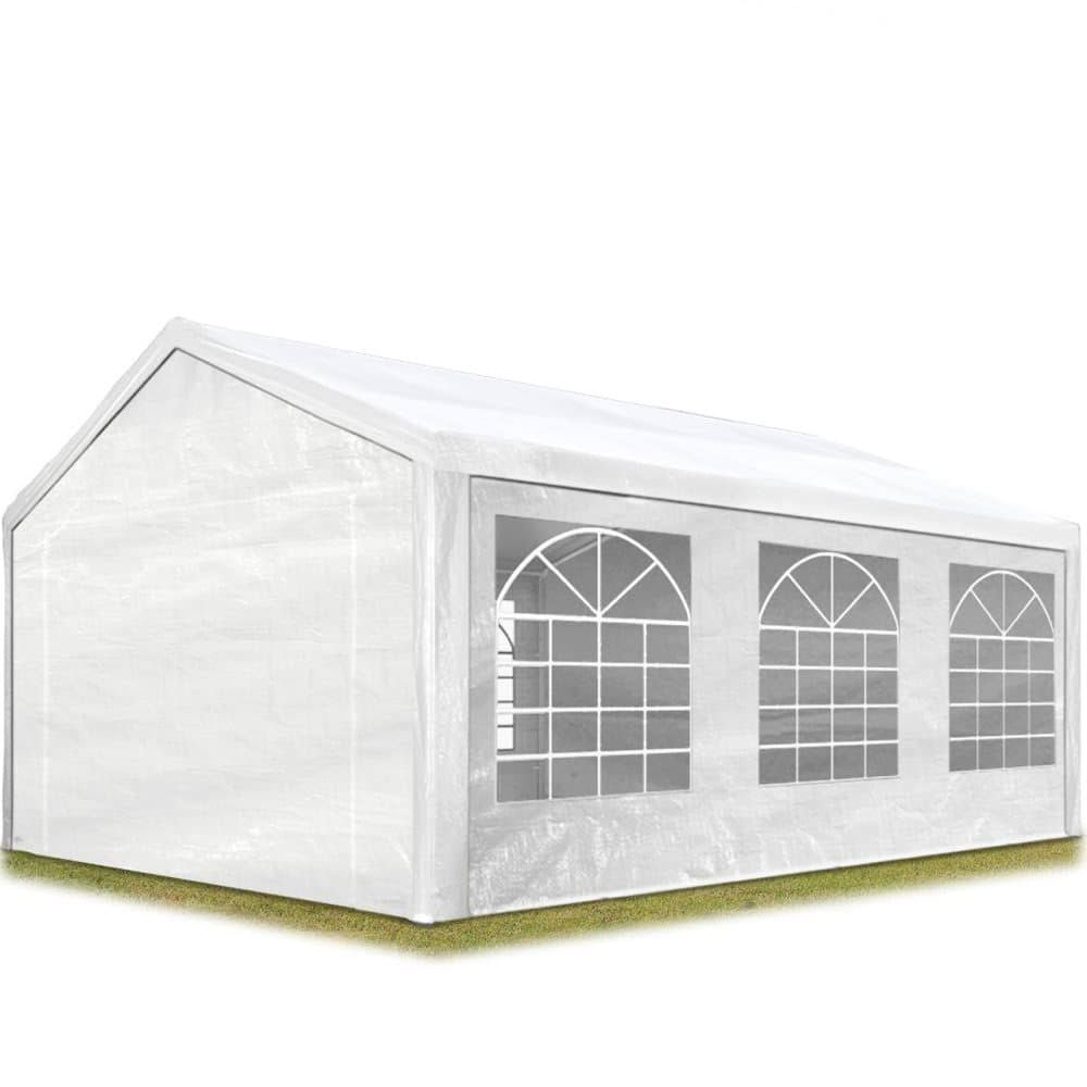 TOOLPORT 3x6 m Tente de réception(Blanc)