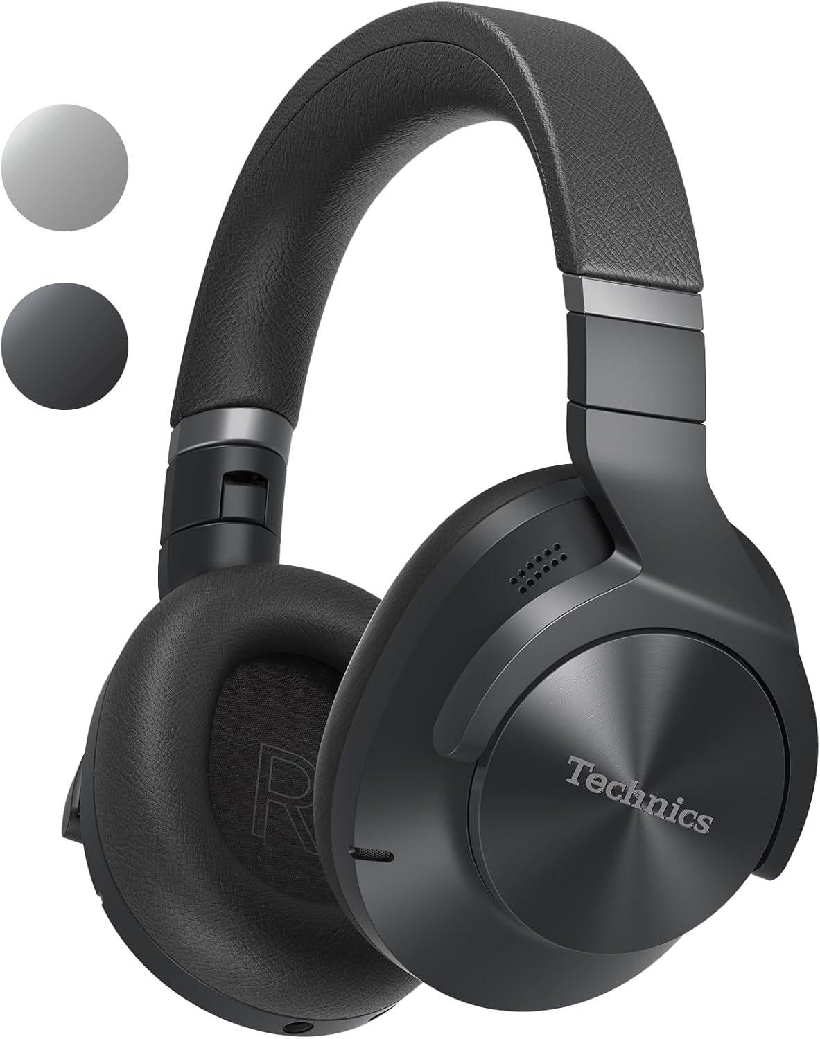 Technics EAH-A800E-K Casque Audio Bluetooth Sans Fil (HP 40mm, Circum-aural, Anti Bruit, Appels Haute Qualité) Noir(Noir)